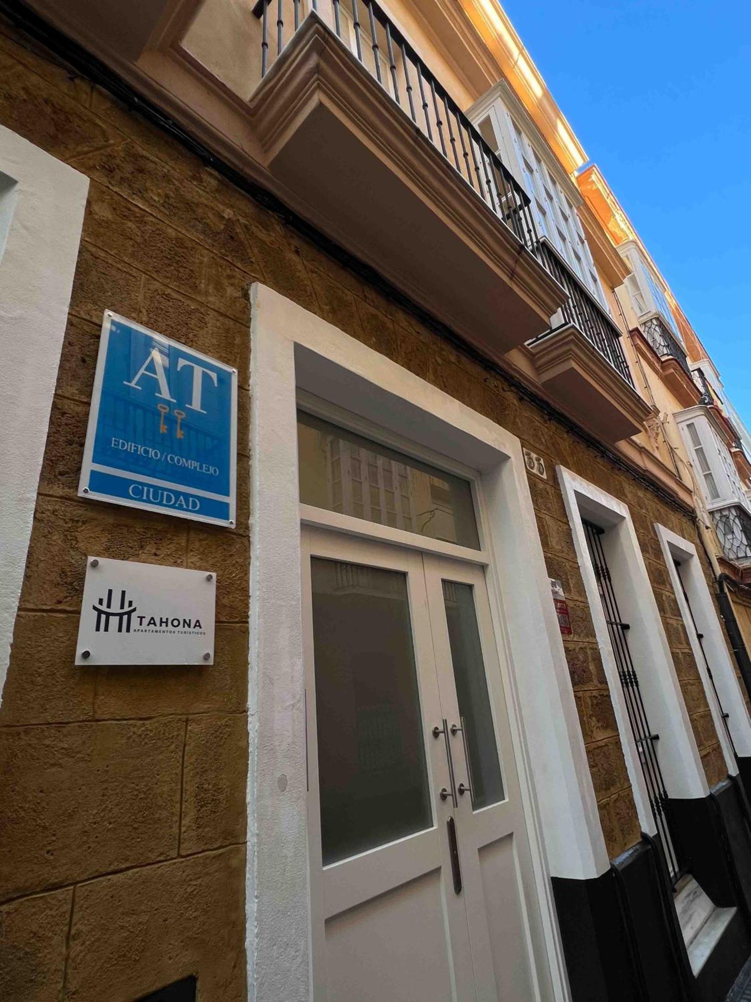 Apartamentos La Tahona Cádiz Buitenkant foto