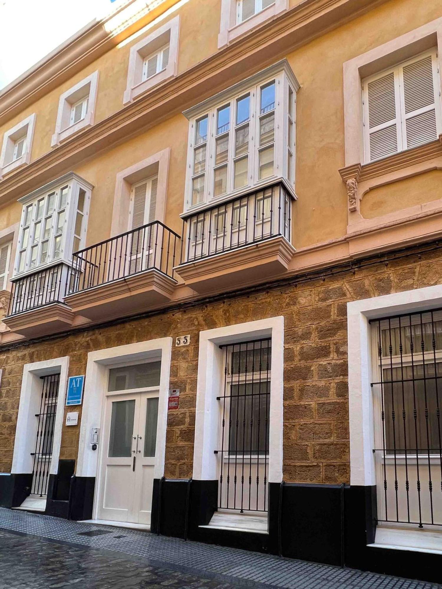 Apartamentos La Tahona Cádiz Buitenkant foto